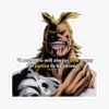 All Might Sticker - Hero always finds a way for justice to be served art just sticker